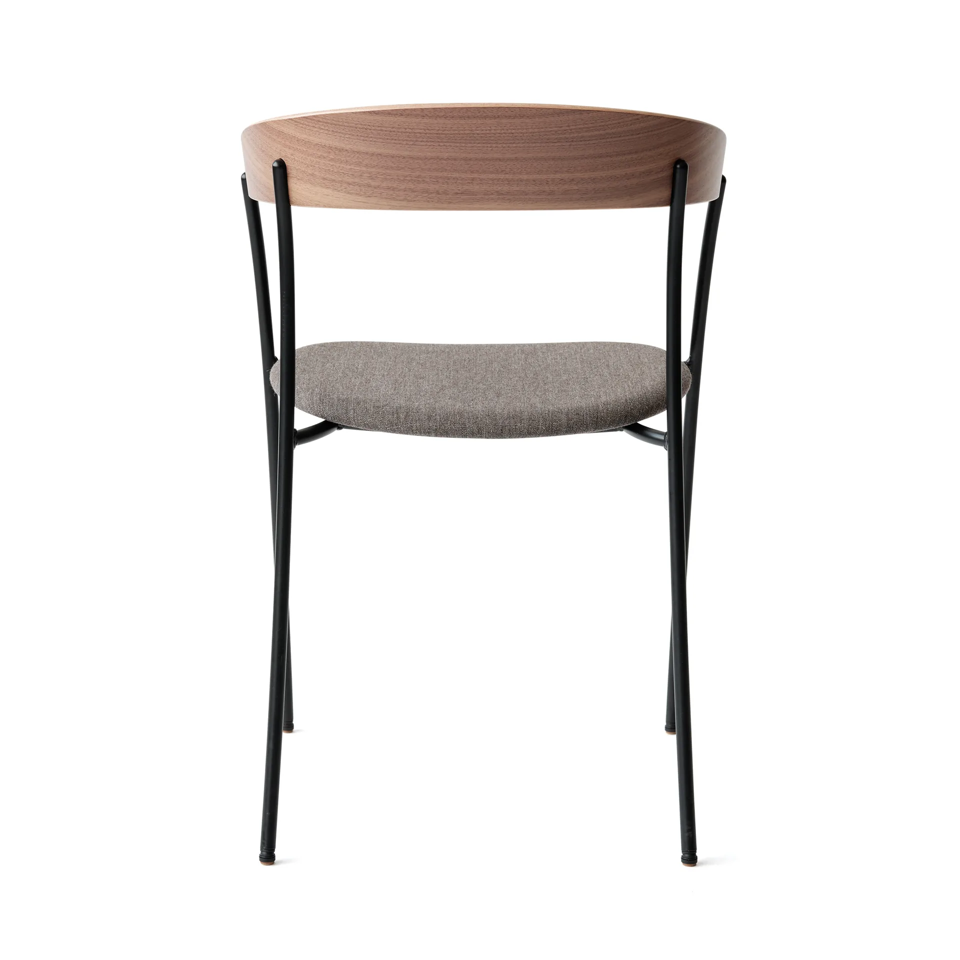 Missing Stuhl mit Armlehne, Walnuss-Molly 2 170 New Works