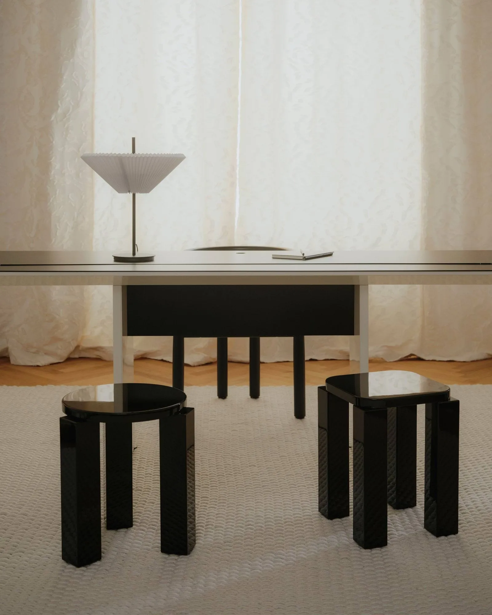 Nebra Stehlampe, White (Weiß), 150 cm New Works