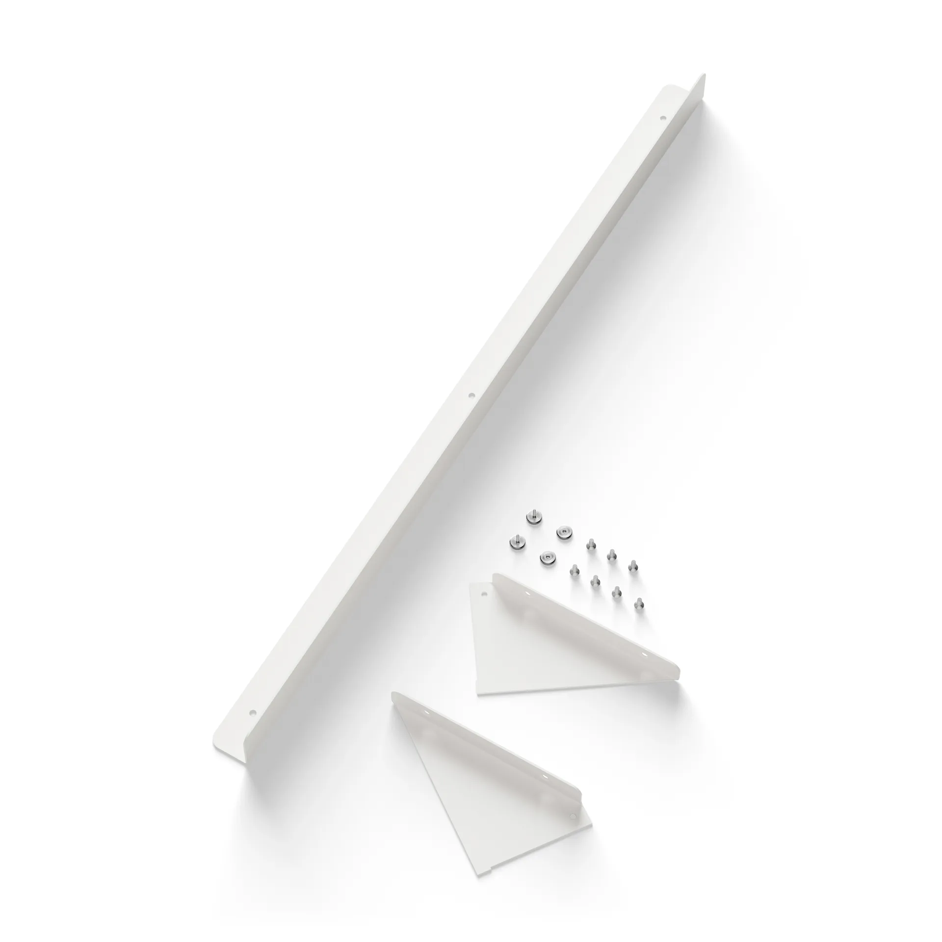 New Works Konsole Zeitschriftenregal 3 Teile, weiß New Works