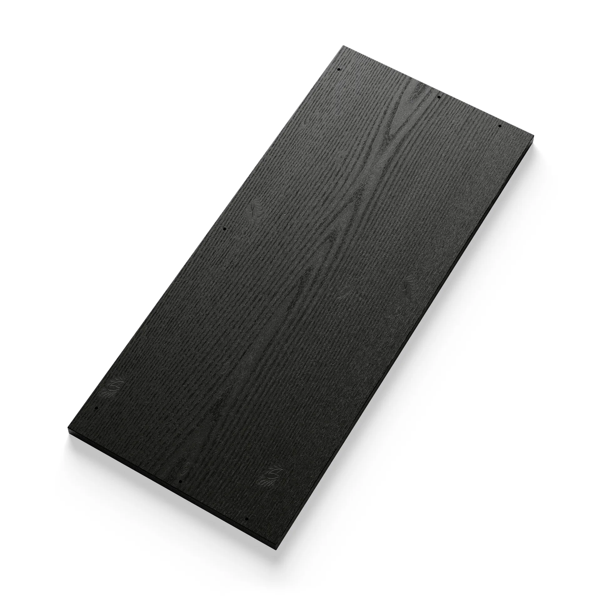 New Works Regalbrett Zeitschriftenregal 35 x 80cm, Schwarze Esche New Works