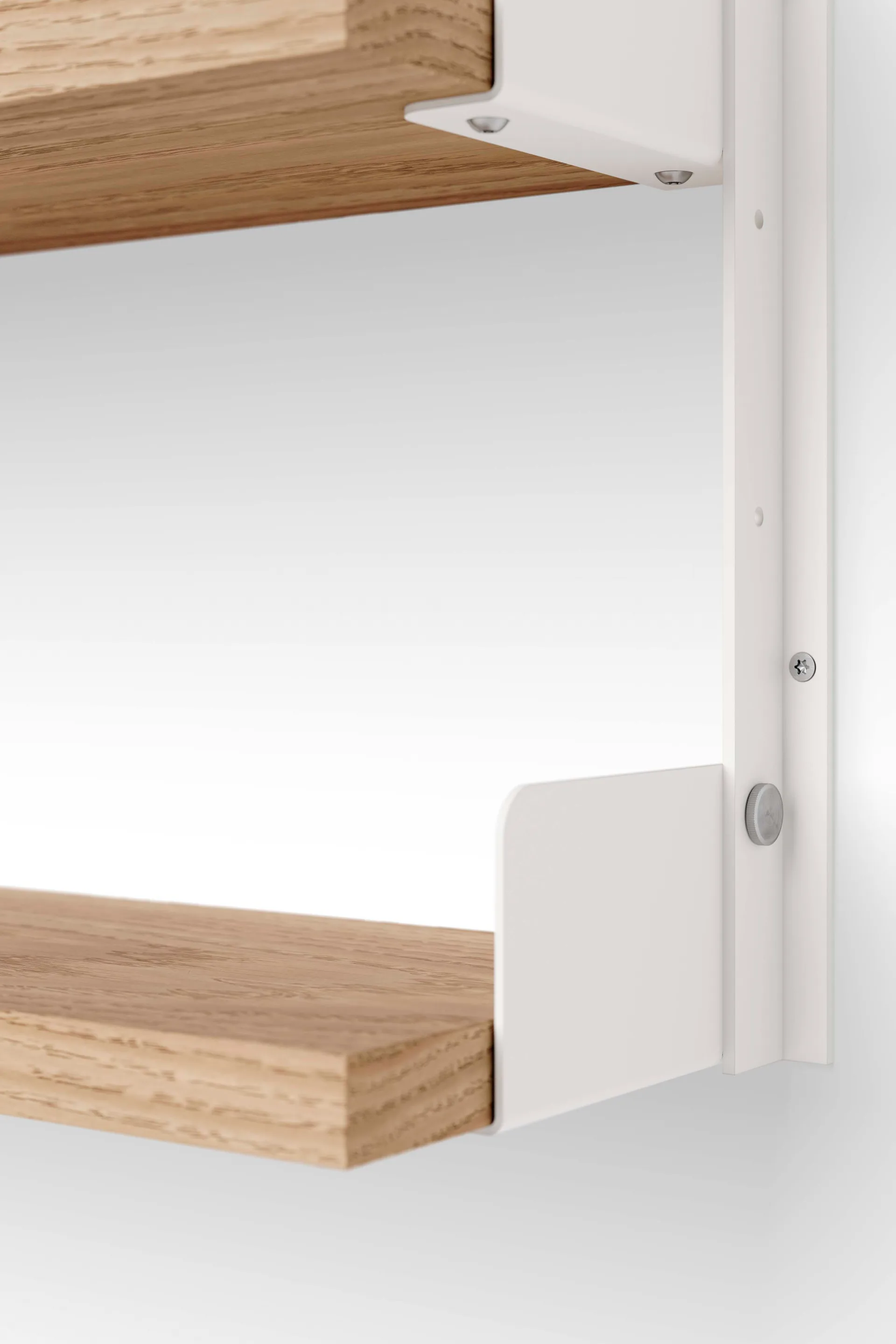 New Works Tea Shelf Wand-Regal 46 x 62,5 cm, Eiche New Works