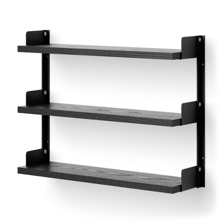 New Works Tea Shelf Wand-Regal 46 x 62,5 cm - Schwarze Esche - New Works