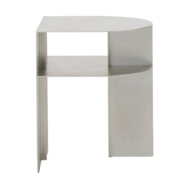 Rand Beistelltisch - Stainless Steel - New Works