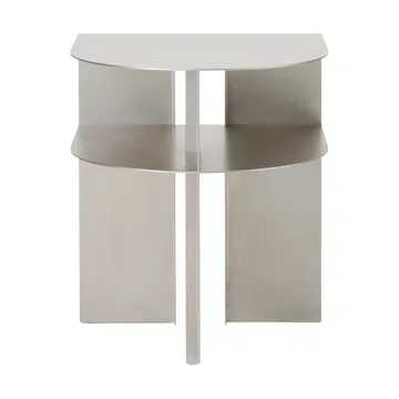 Rand Beistelltisch - Stainless Steel - New Works