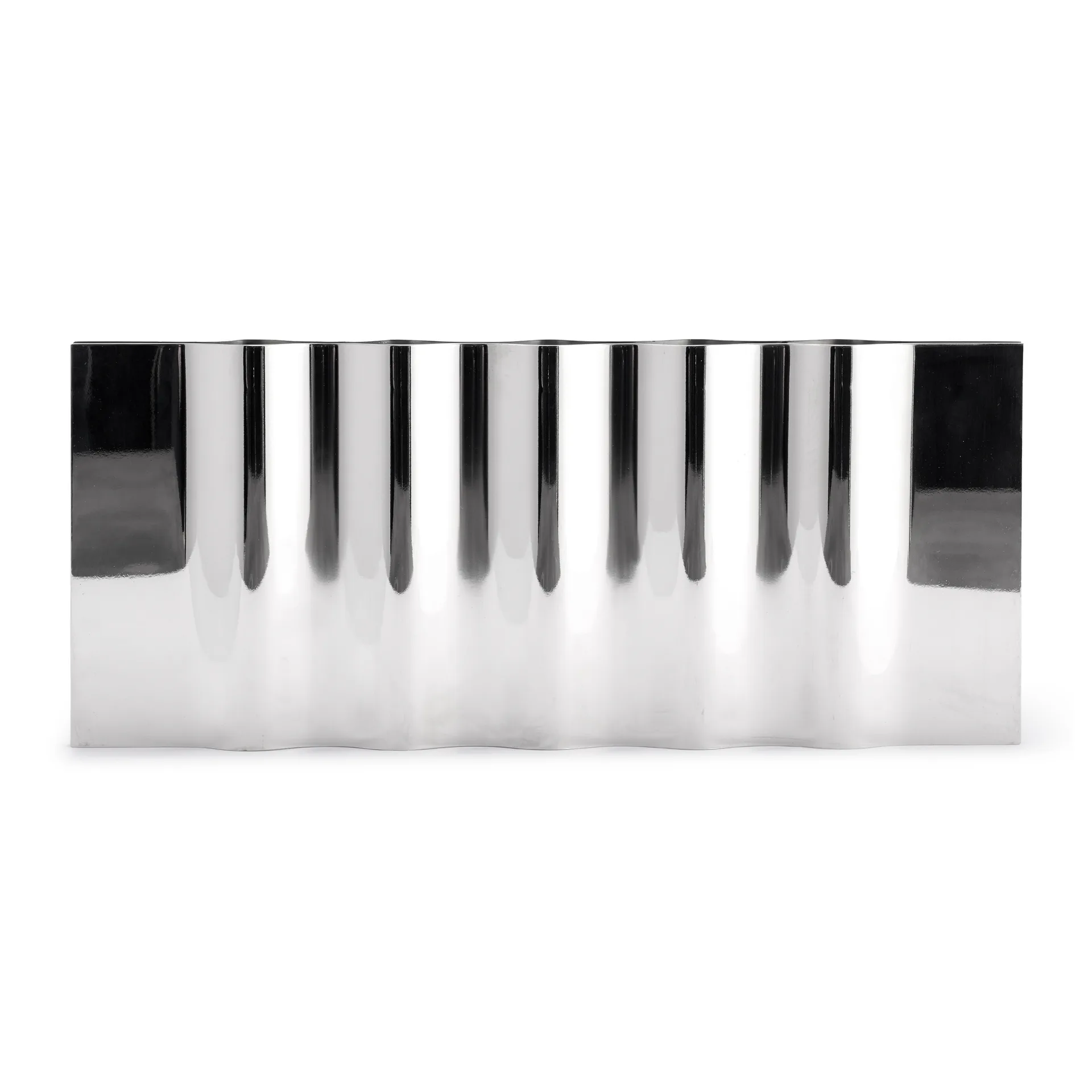 Ripply Kerzenhalter, Edelstahl New Works