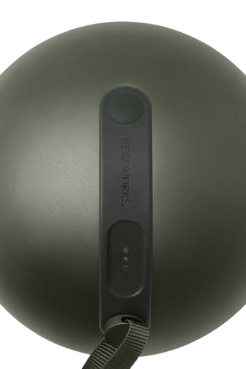 Sphere portable Leuchte - Deep green - New Works
