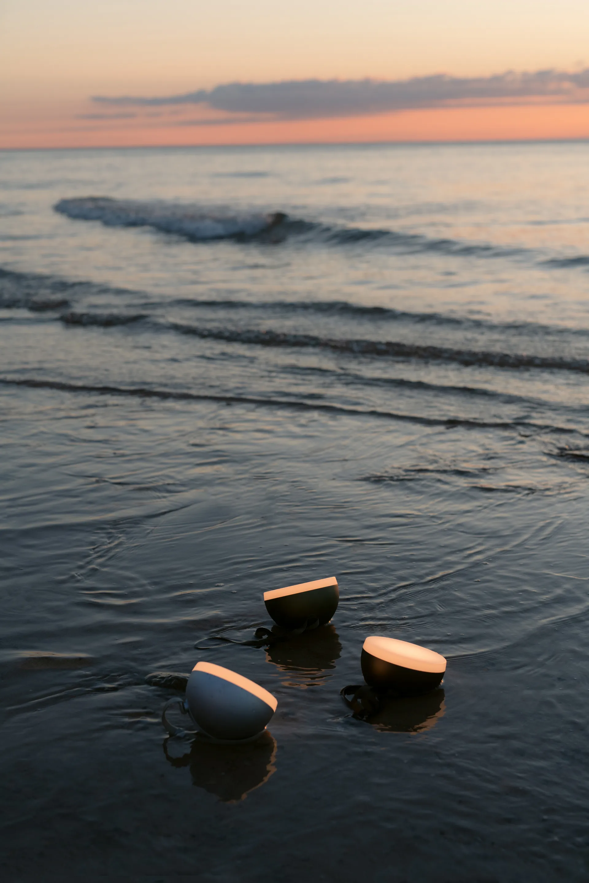 Sphere portable Leuchte, Deep green New Works