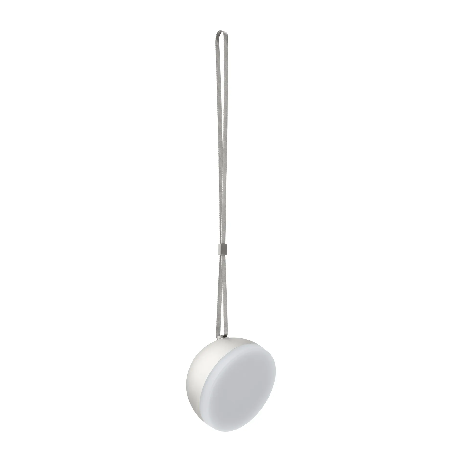 Sphere portable Leuchte, Warm grey New Works