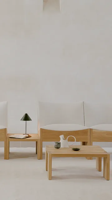 Tennon Couchtisch - Eiche, 61x43 cm - New Works