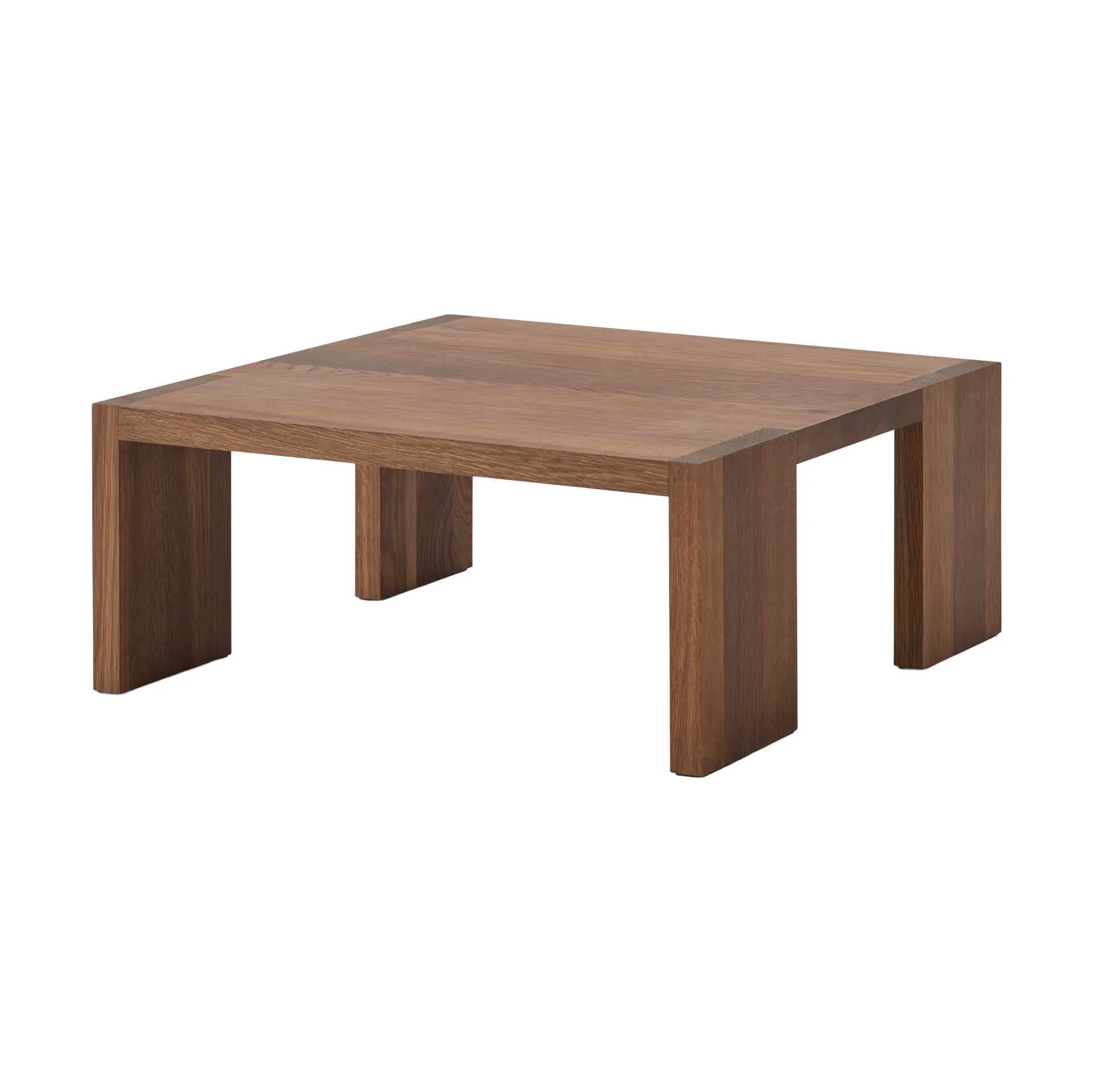 Tennon Couchtisch, Fumed Oak, 61x61 cm New Works