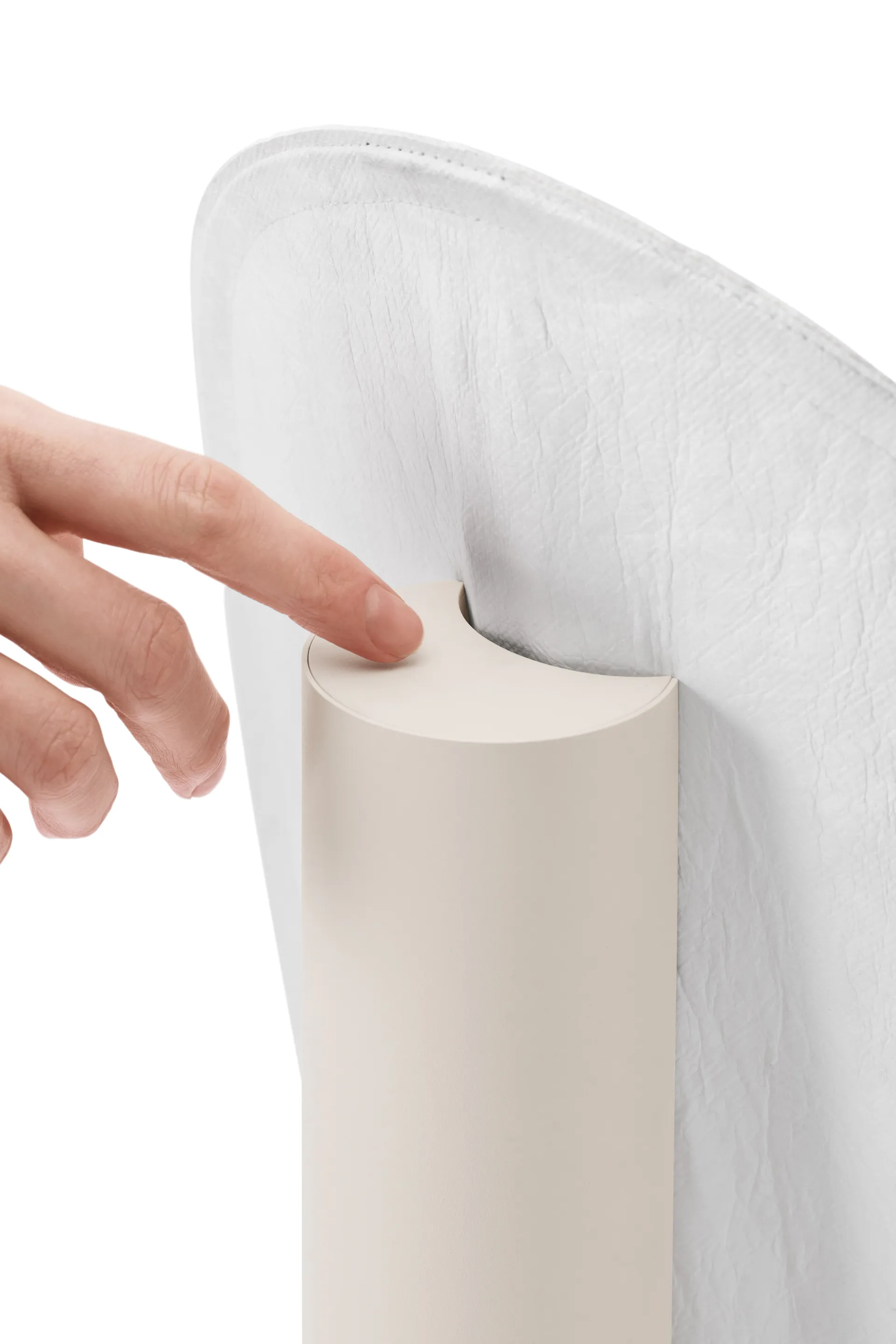 Tense portable Tischleuchte 43cm, Weiß New Works