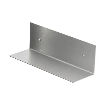 Nichba Badezimmerregal - Gebürsteter Edelstahl, 30 cm - Nichba