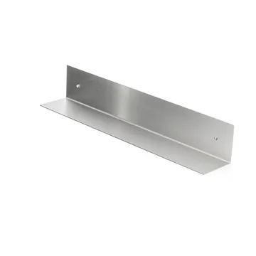 Nichba Badezimmerregal - Gebürsteter Edelstahl, 60 cm - Nichba