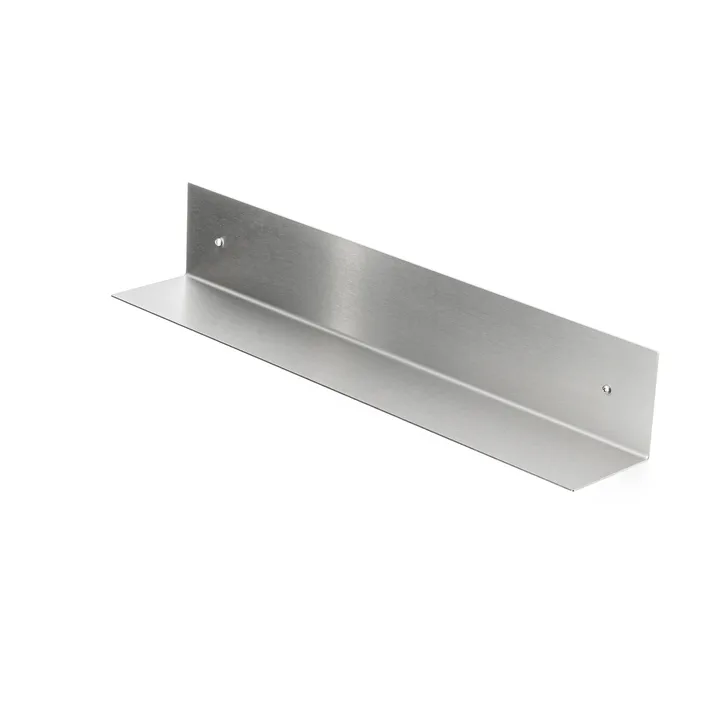 Nichba Badezimmerregal - Gebürsteter Edelstahl, 60 cm - Nichba