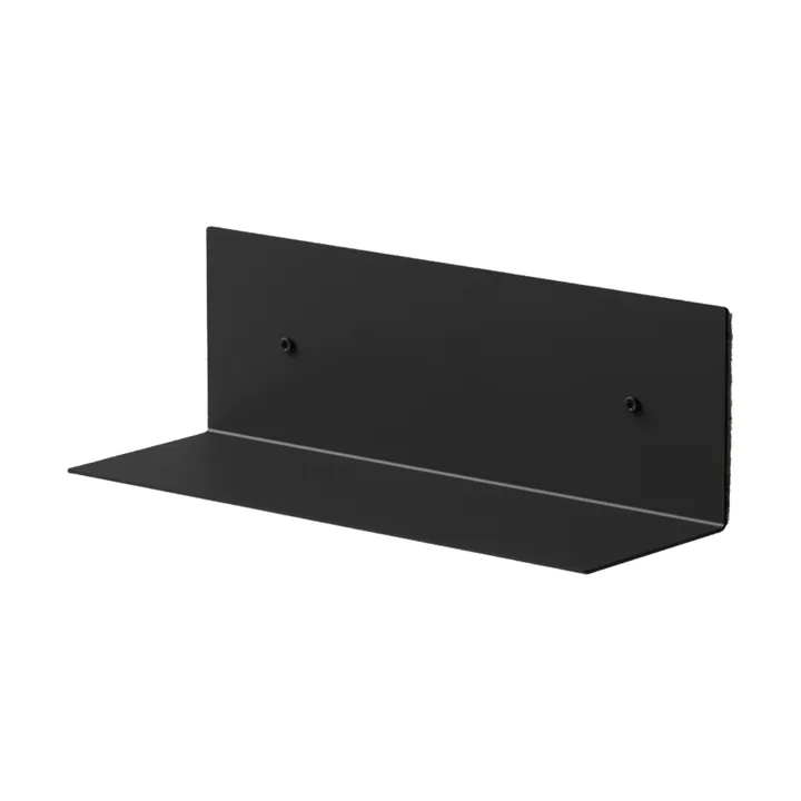 Nichba Badezimmerregal - Schwarz, 30 cm - Nichba