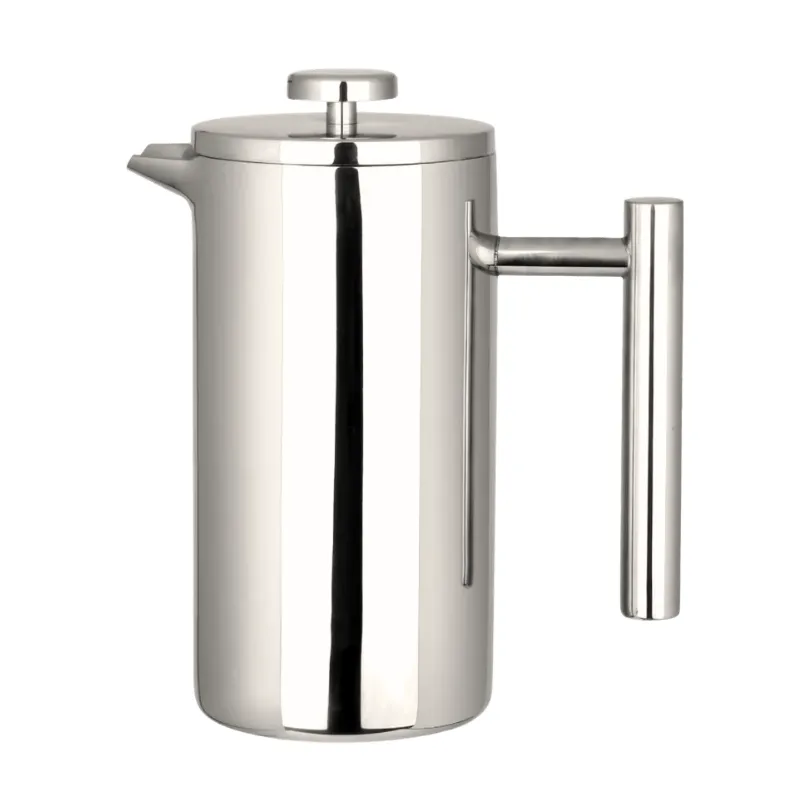 Nichba French Press, Edelstahl, 800 ml Nichba