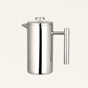 Nichba French Press - Edelstahl, 800 ml - Nichba