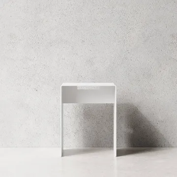 Nichba Hocker - Weiß - Nichba
