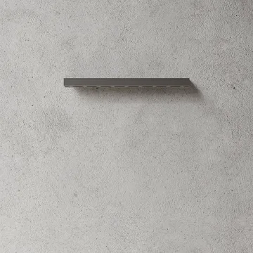 Nichba Kleiderhaken - Gebürsteter Edelstahl, 60 cm - Nichba