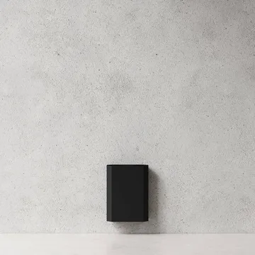 Nichba Papierkorb - Schwarz, 12 l - Nichba