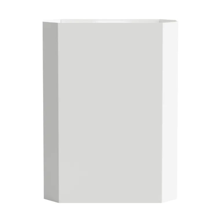 Nichba Papierkorb, Weiß, 12 l Nichba