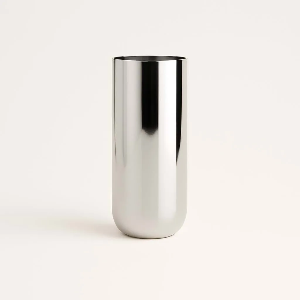 Nichba Vase, Edelstahl Nichba