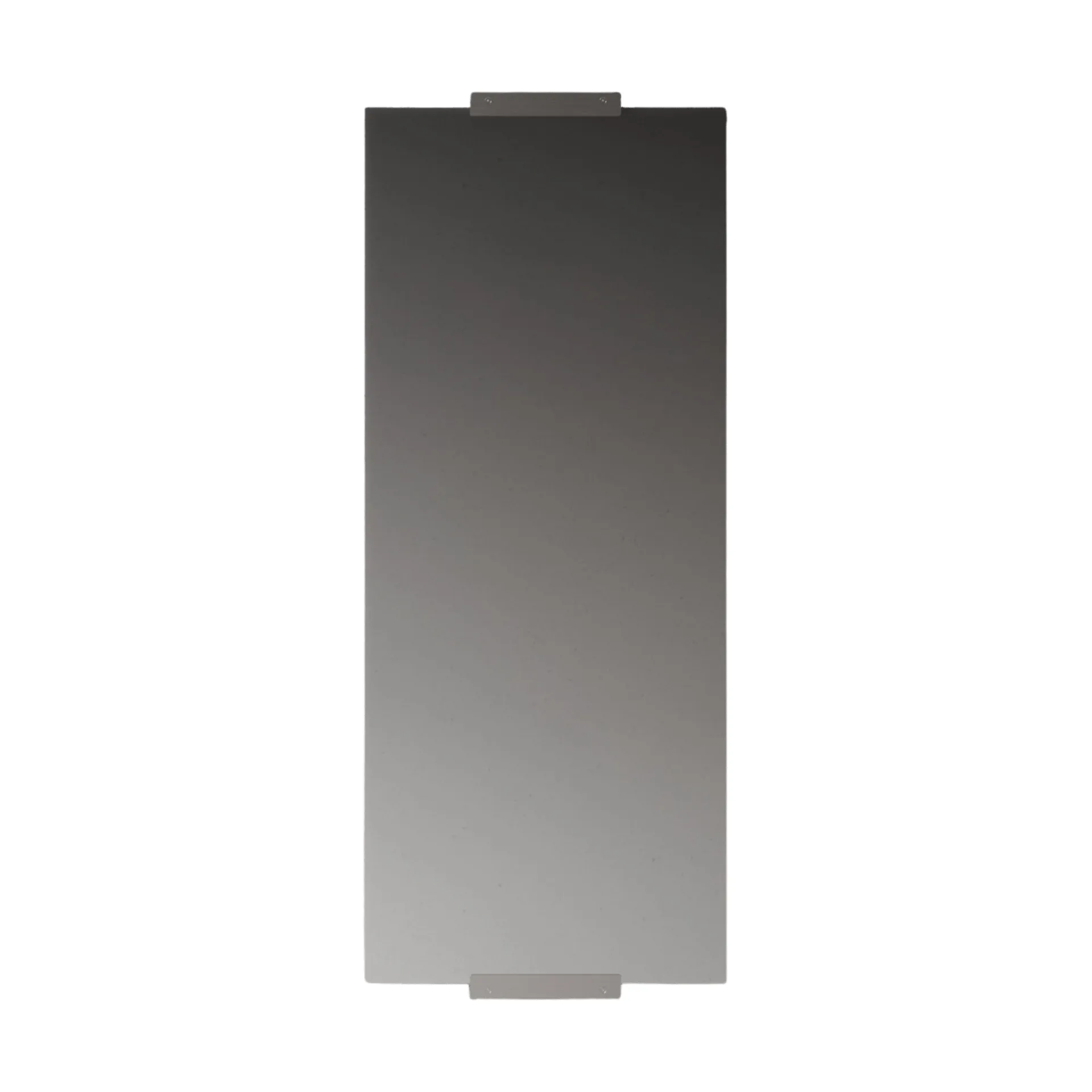 Nichba Wandspiegel, Gebürsteter Edelstahl, 145x60 cm Nichba