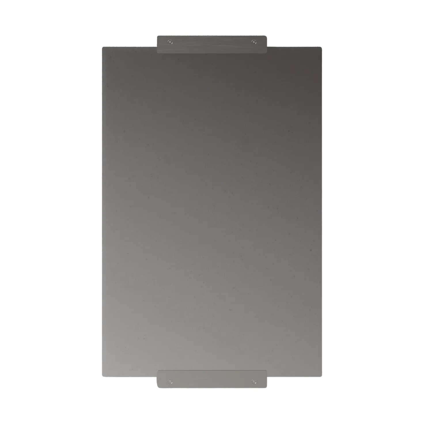 Nichba Wandspiegel, Gebürsteter Edelstahl, 70x50 cm Nichba