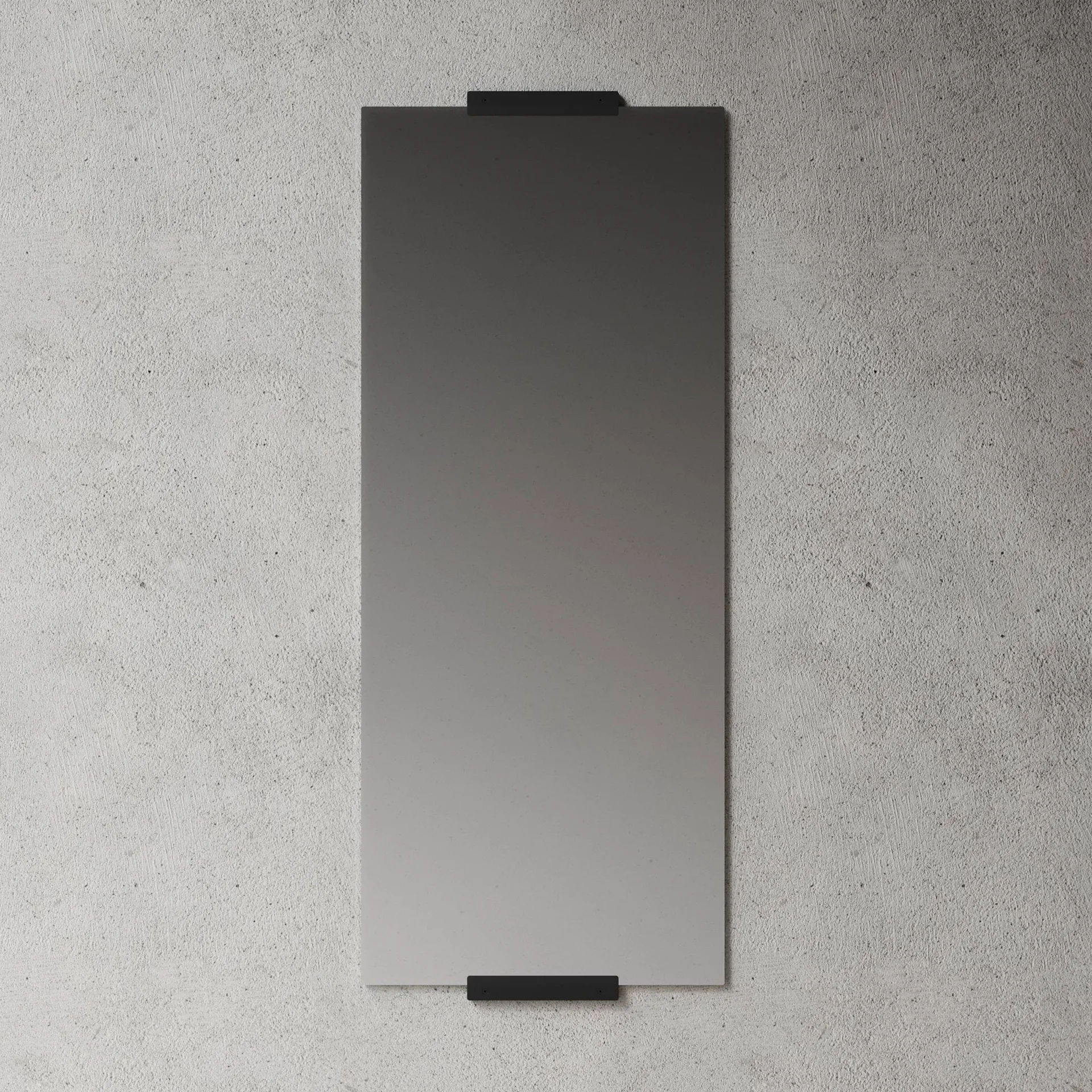 Nichba Wandspiegel, Schwarz, 145x60 cm Nichba