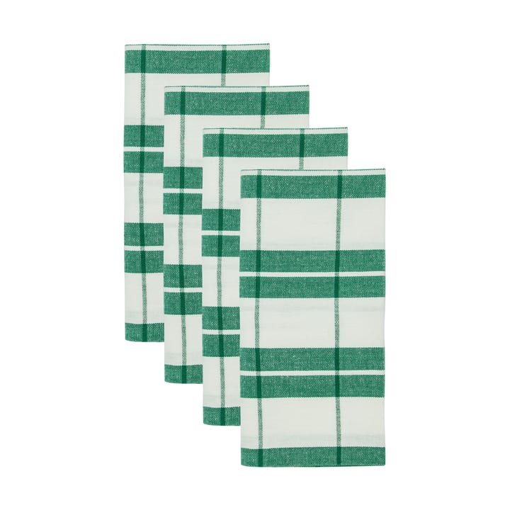 Chef Baumwollserviette 4-pack - Grün - Nicolas Vahé
