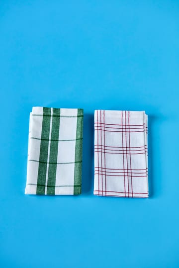 Chef Baumwollserviette 4-pack - Grün - Nicolas Vahé