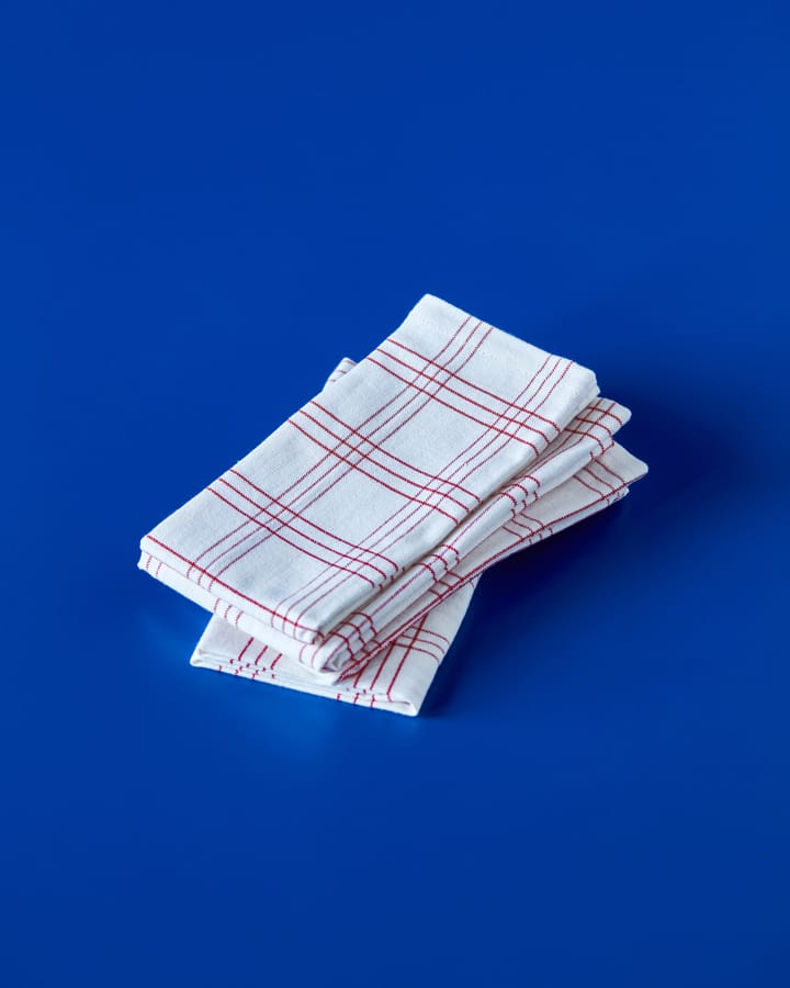 Chef Baumwollserviette 4-pack, Rot Nicolas Vahé
