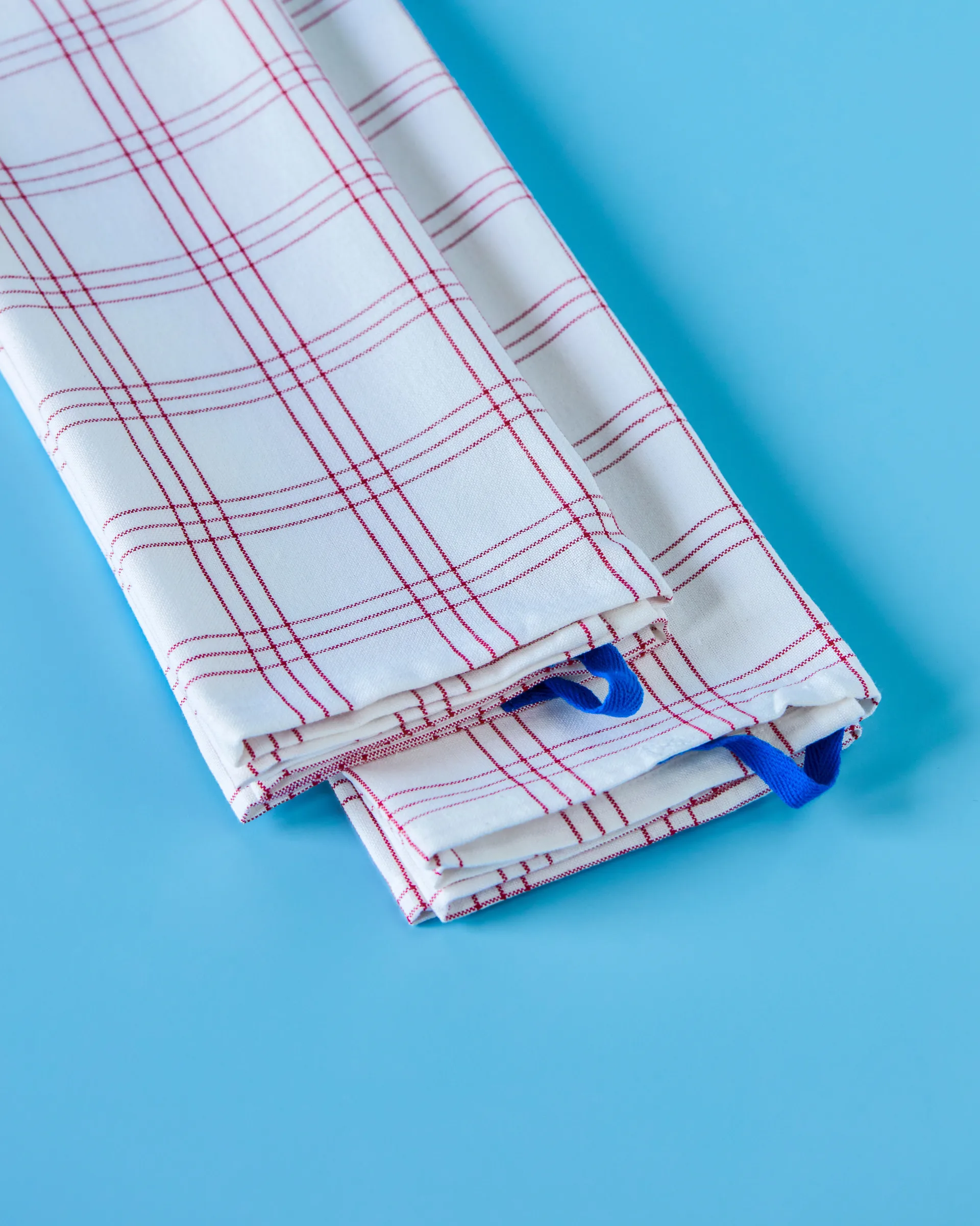 Chef Küchenhandtuch 50x70 cm, Rot-weiß Nicolas Vahé