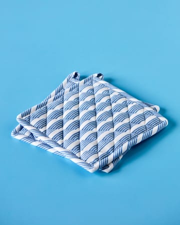 Chef Topflappen 2-teilig - Blau - Nicolas Vahé