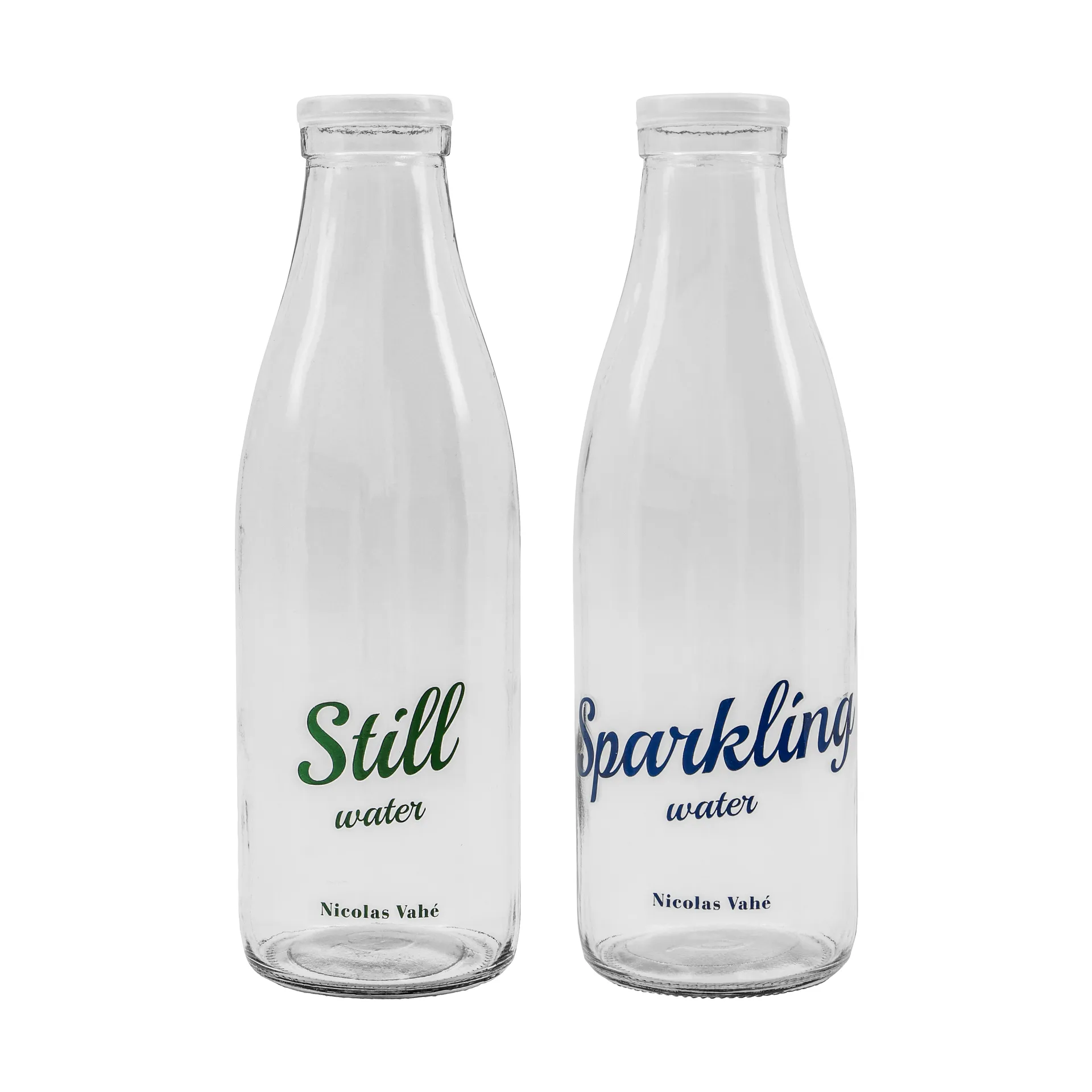 Flasche mit Verschluss 1 L, 2-teilig, Still-Sparkling Nicolas Vahé