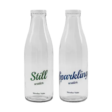 Flasche mit Verschluss 1 L, 2-teilig - Still-Sparkling - Nicolas Vahé