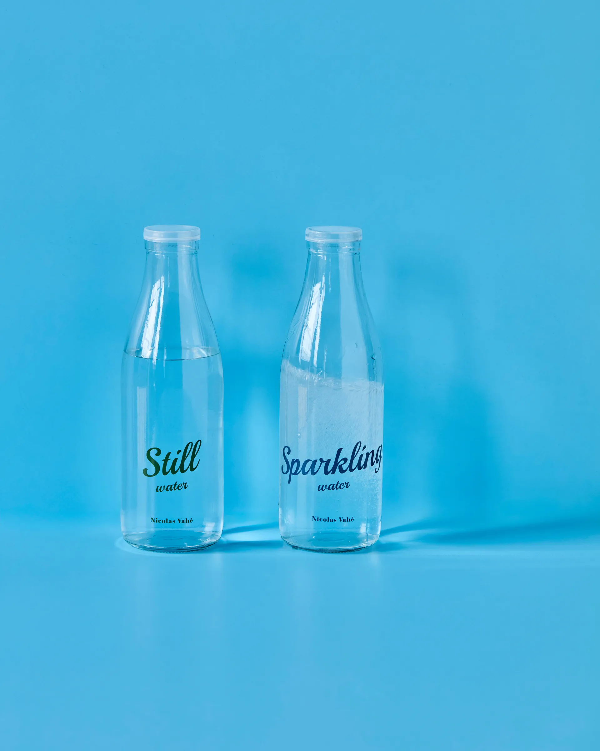 Flasche mit Verschluss 1 L, 2-teilig, Still-Sparkling Nicolas Vahé