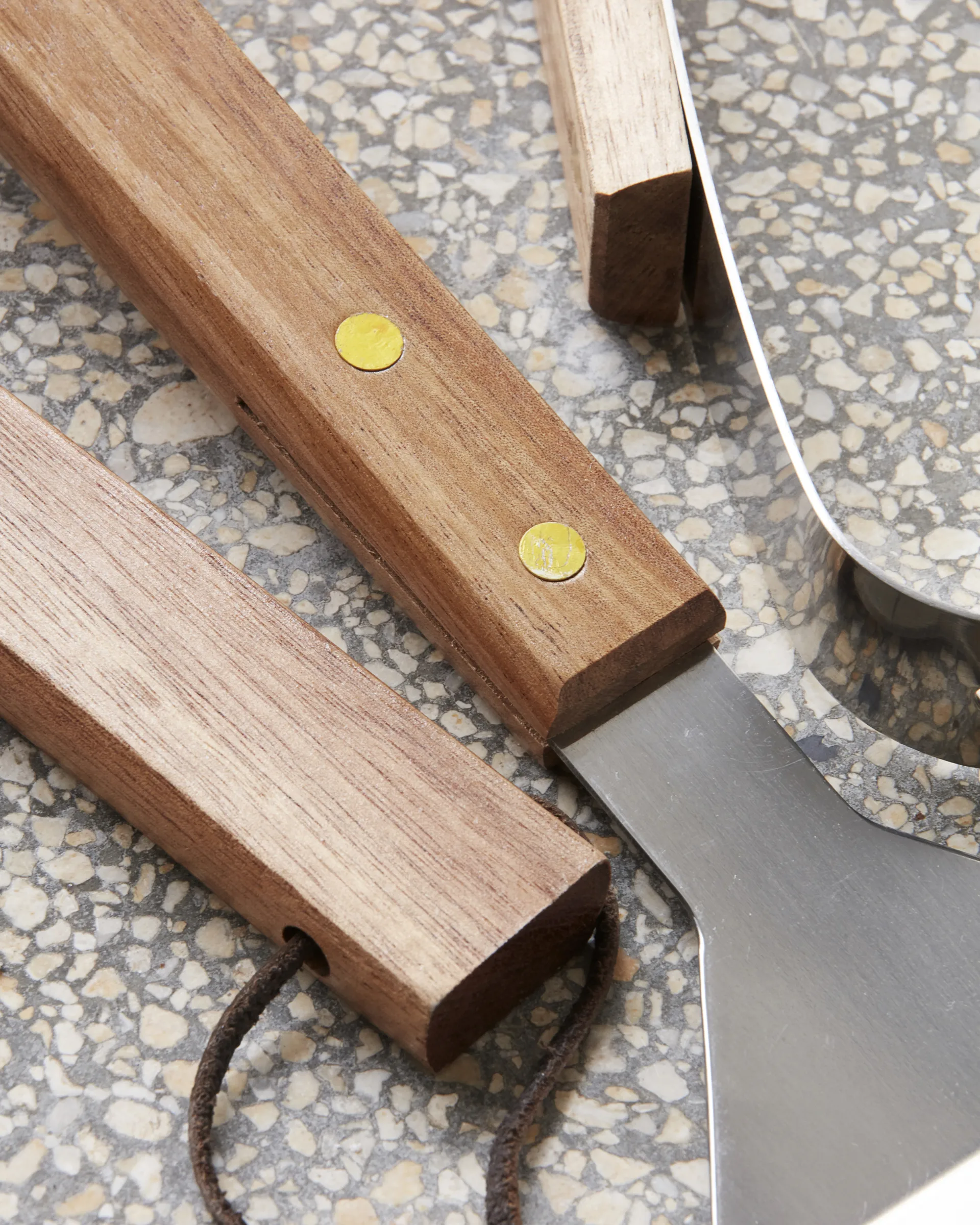 Nicolas Vahé BBQ Grillset 3 Teile, Edelstahl-Akazie Nicolas Vahé