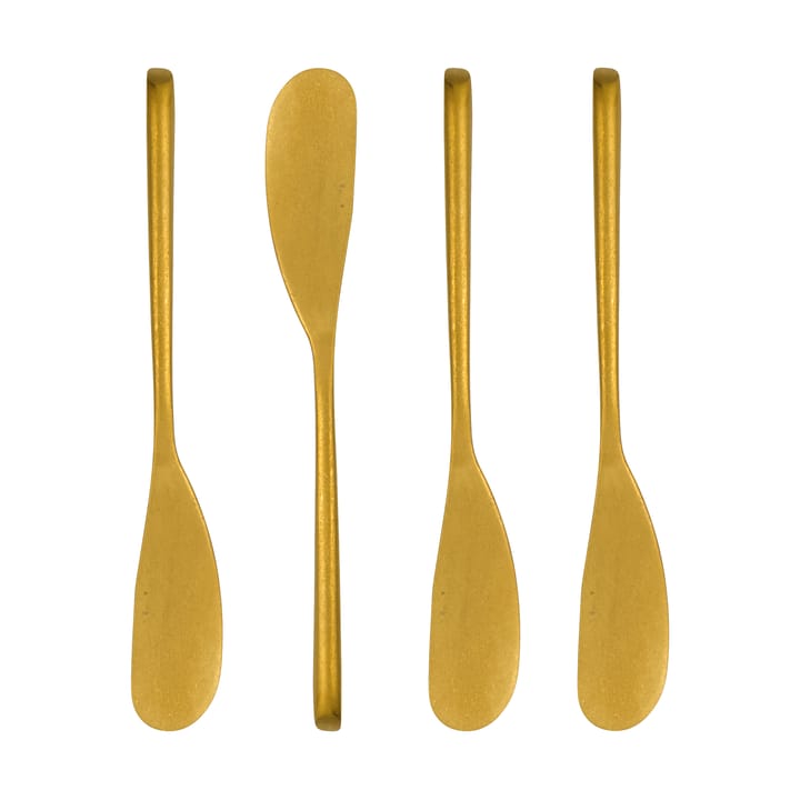 Nicolas Vahé Buttermesser 4-pack - Antik-Goldfinish - Nicolas Vahé