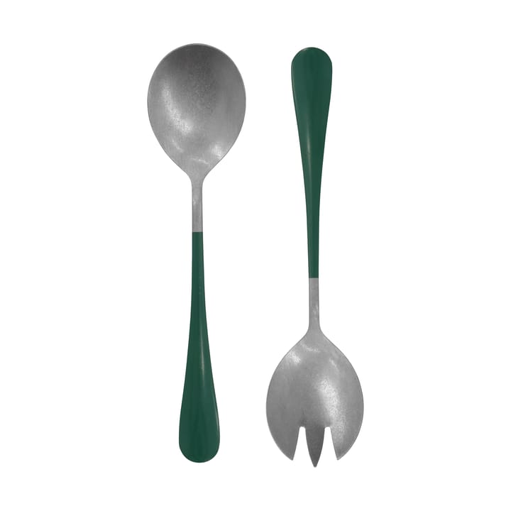 Nicolas Vahé Salatbesteck 2-teilig - Grün - Nicolas Vahé