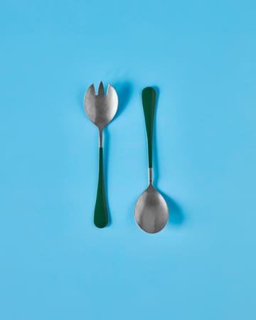 Nicolas Vahé Salatbesteck 2-teilig - Grün - Nicolas Vahé