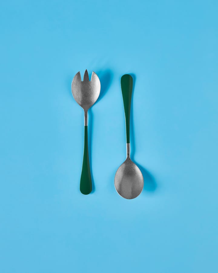 Nicolas Vahé Salatbesteck 2-teilig, Grün Nicolas Vahé