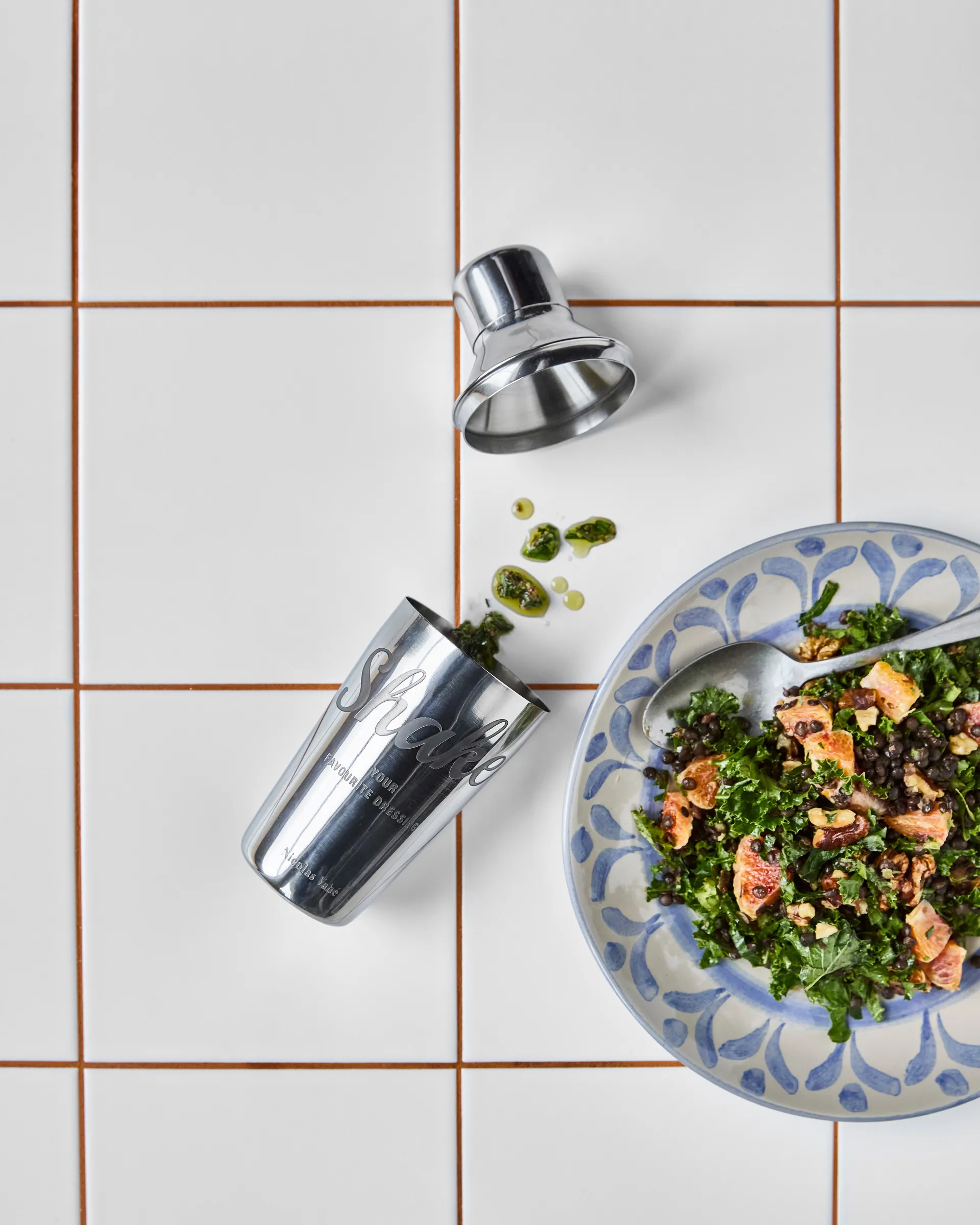 Nicolas Vahé Shaker, Silber-Finish Nicolas Vahé