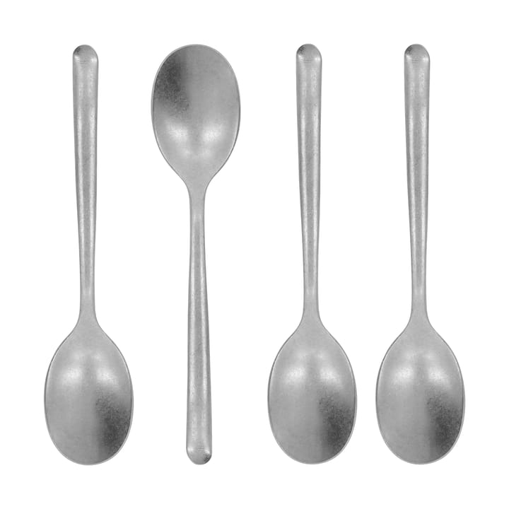 Nicolas Vahé Teelöffel 4-pack - Antik Silberfinish - Nicolas Vahé
