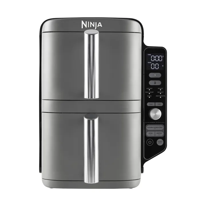 Ninja Air Fryer SL400EU Double Stack XL - 2 Schubladen 9,5 L - Schwarz - Ninja