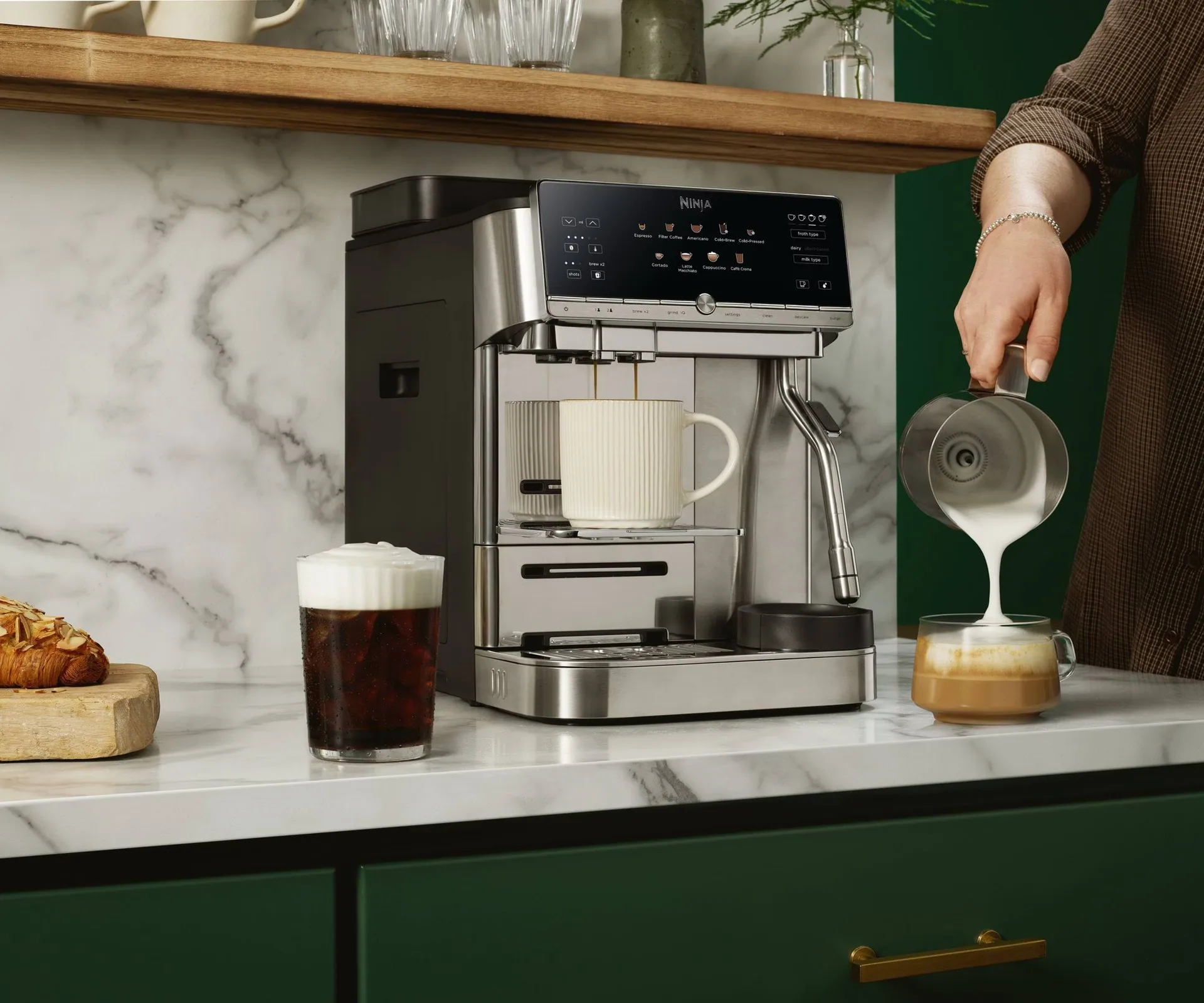 Ninja AutoBarista automatische Espressomaschine, Black Ninja