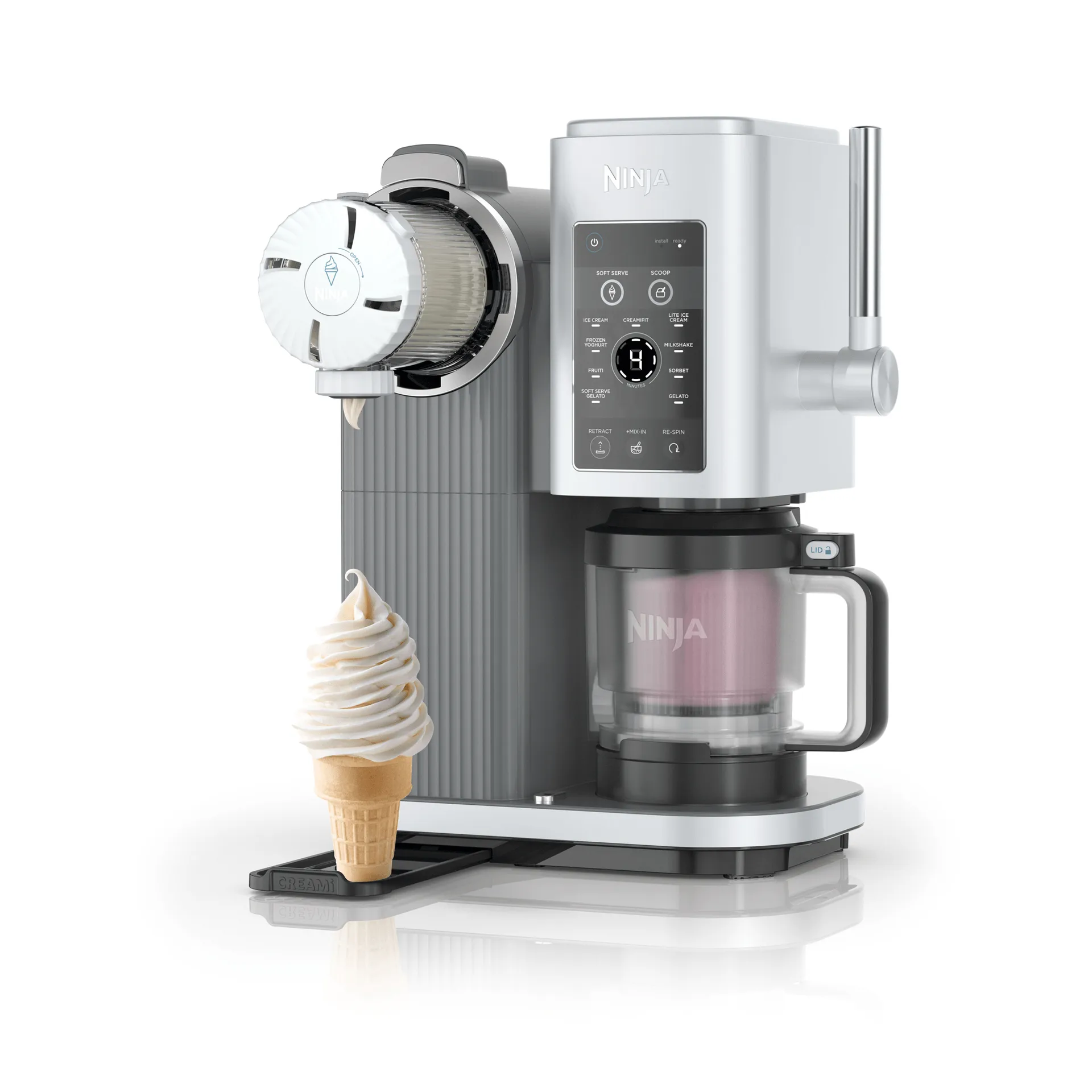 Ninja Creami Swirl Eis- und Dessertmaschine, Black Ninja