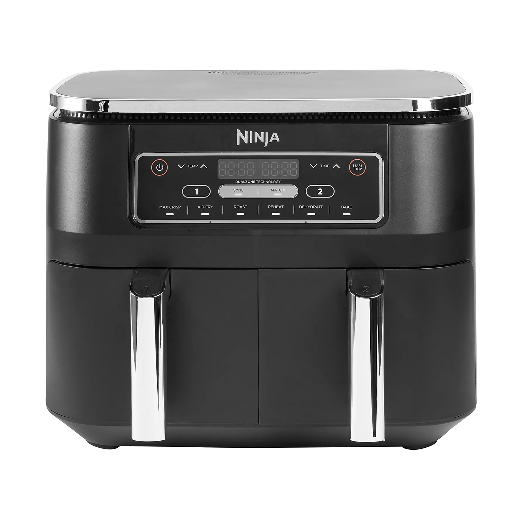 Ninja Foodi AF300 Air Fryer Dual Zone 7,6 L, Schwarz Ninja