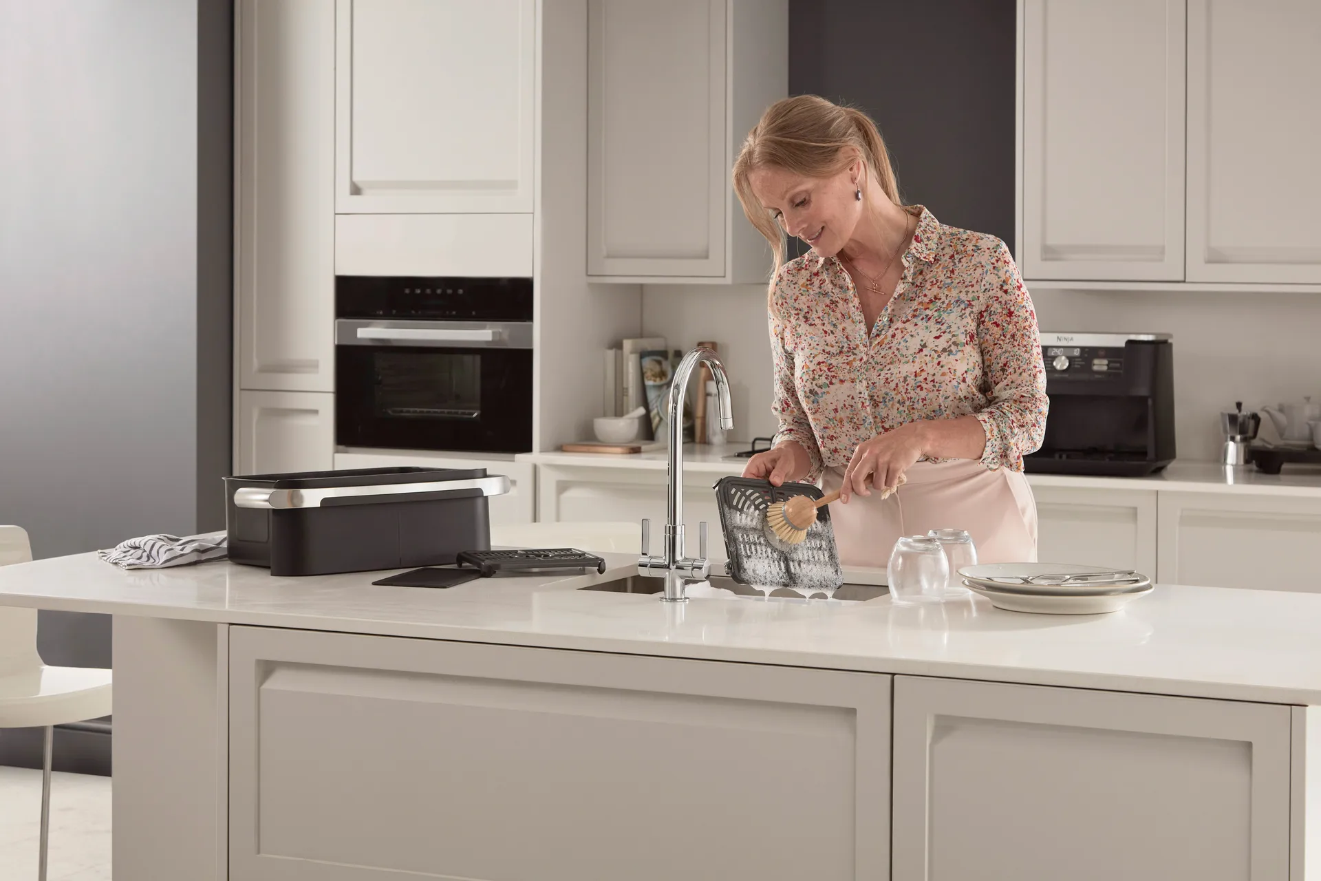 Ninja Foodi Air Fryer AF500EU FlexDrawer 10,4 L, Black Ninja