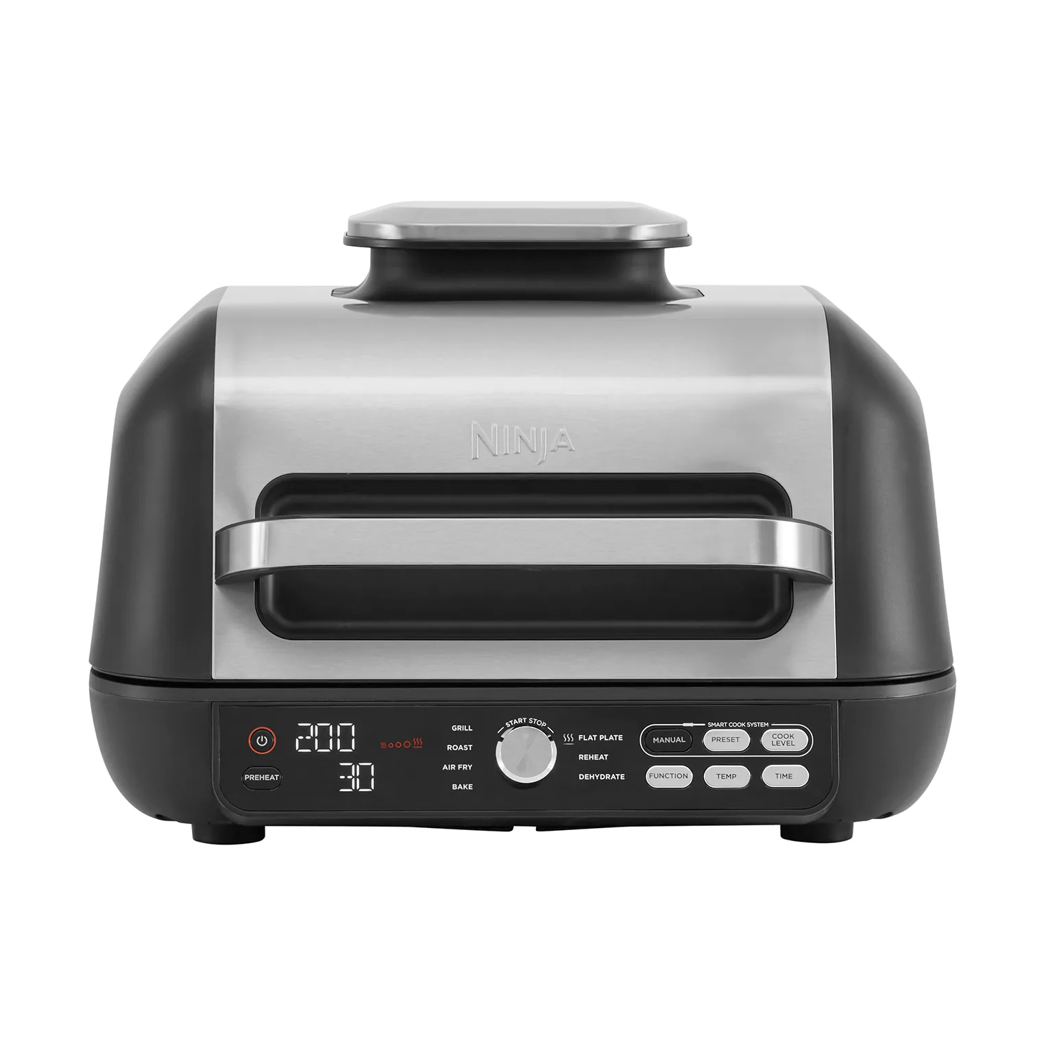 Ninja Foodi Pro AG651 Elektrogrill & Heißluftfritteuse 7-in-1, Schwarz Ninja